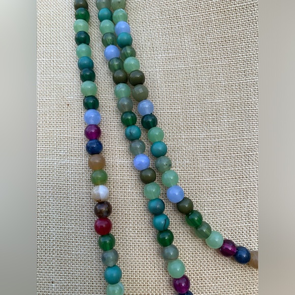 Funky Tree of Life Chakra Hippie Necklace - Picture 13 of 16